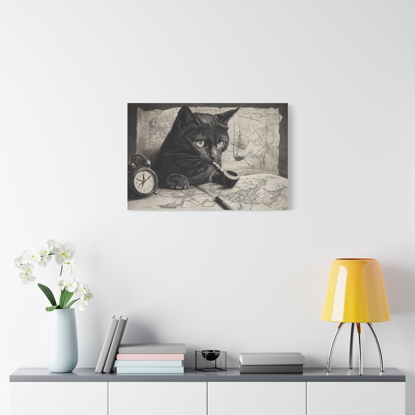 Chat Explorateur: Voyage au-delà des Mers