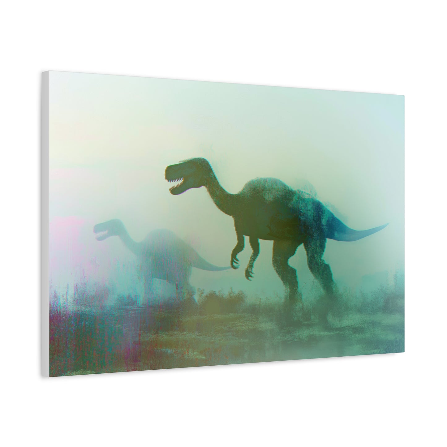 Dinosaures Fantastiques En Pleine Action