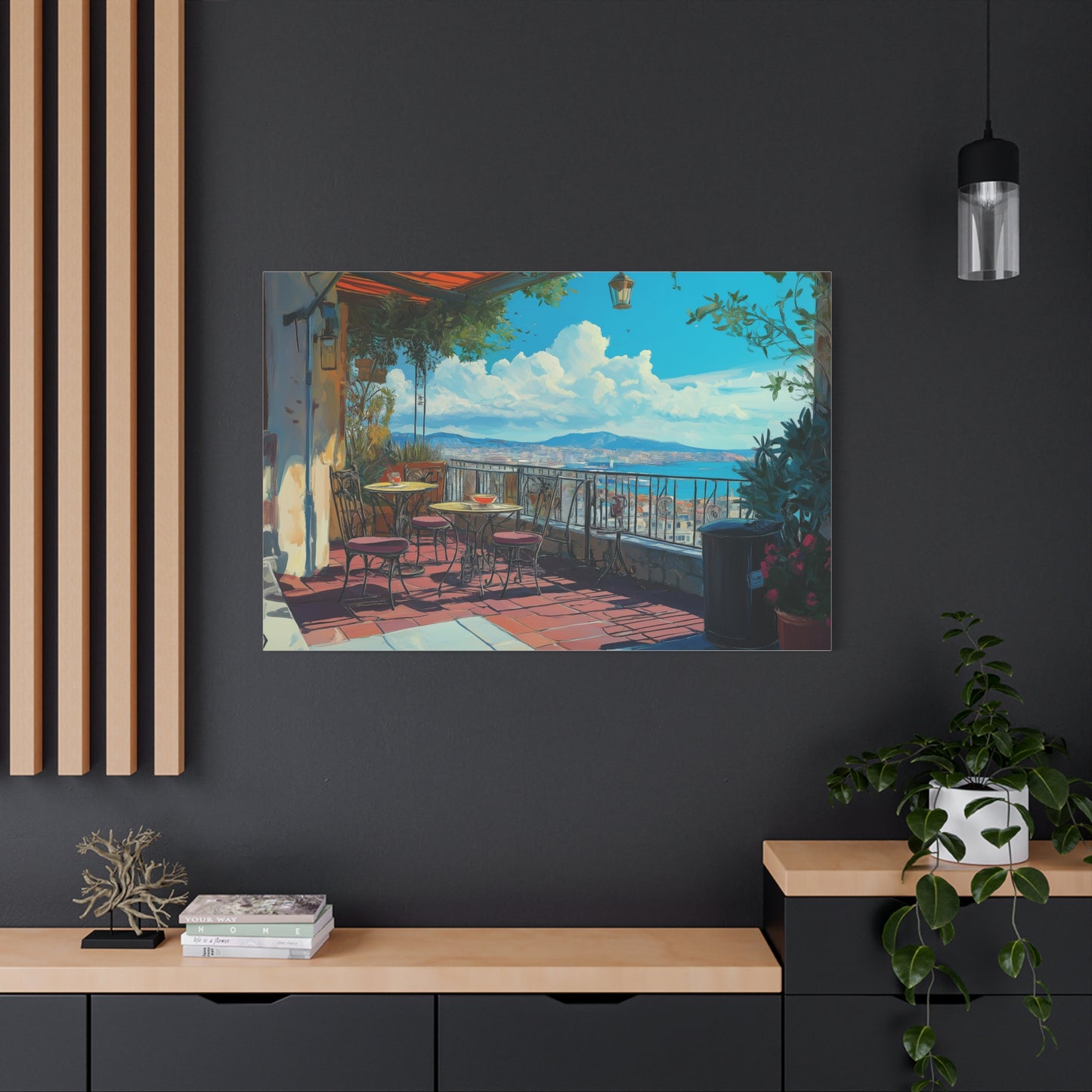 Évasion méditerranéenne sur votre terrasse