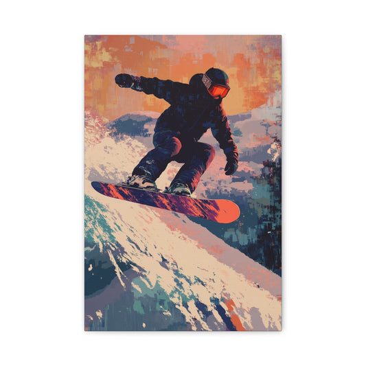 Snowboarder en Action: Vivez l'Adrénaline!