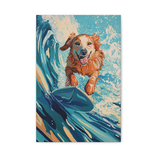 Surf Canin : Vague de Bonheur
