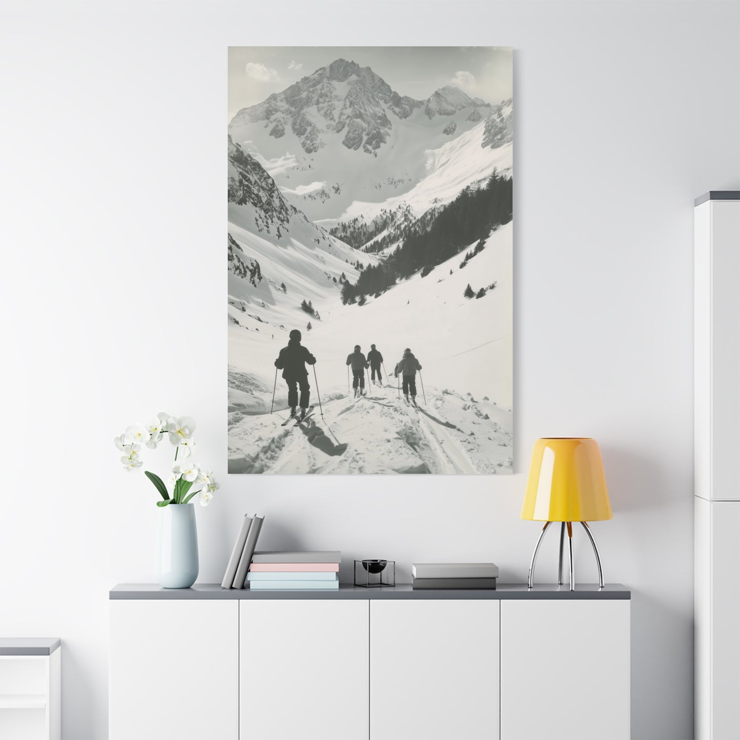 Aventure Hivernale dans les Alpes Éternelles