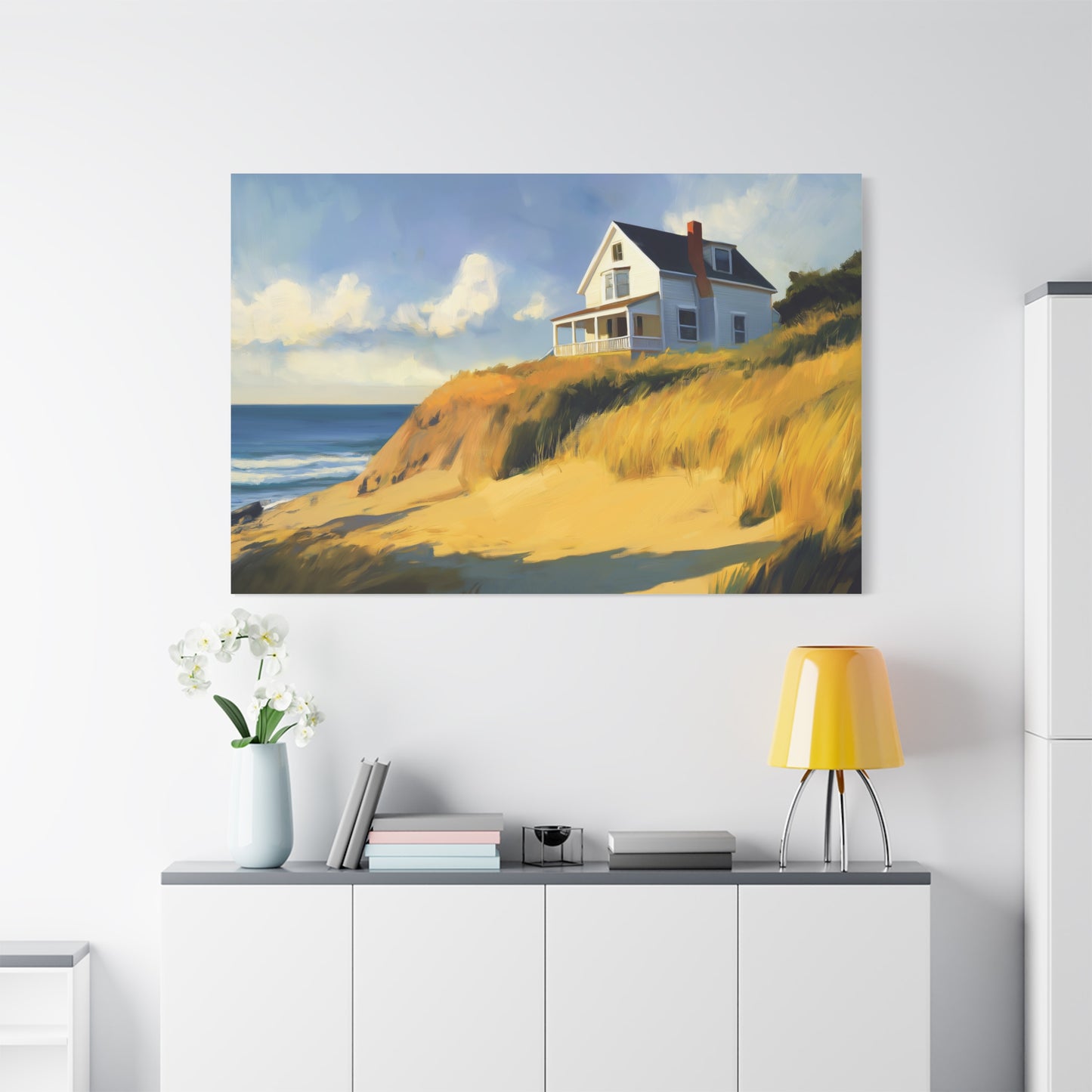 Maison Rêveuse au Bord de Mer