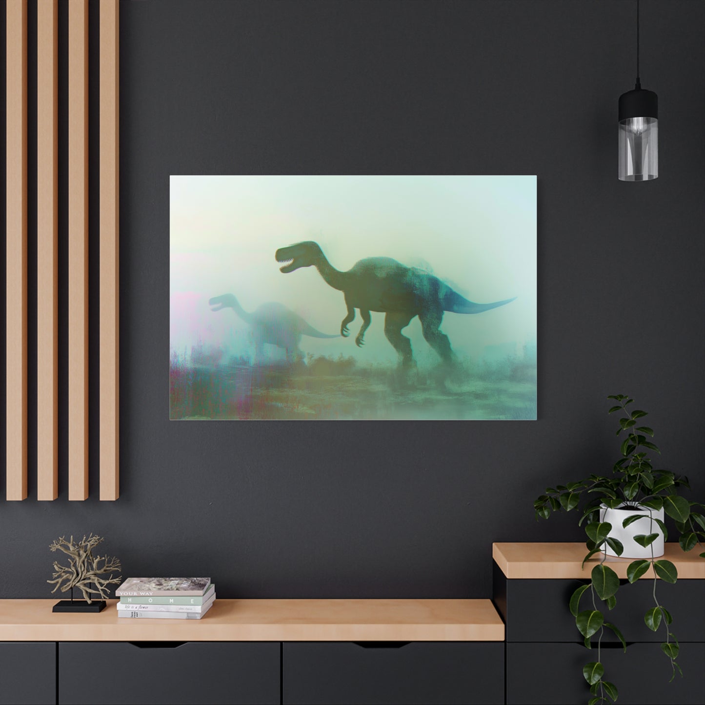 Dinosaures Fantastiques En Pleine Action