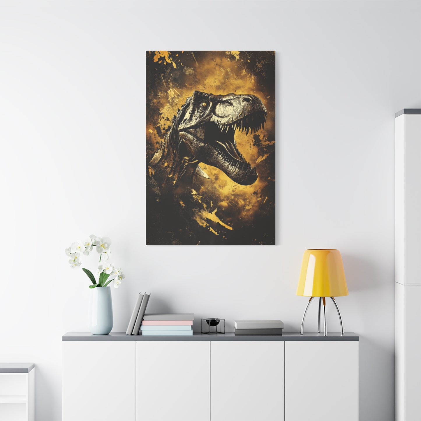 Rugissement Jurassique : Art Primal Chic