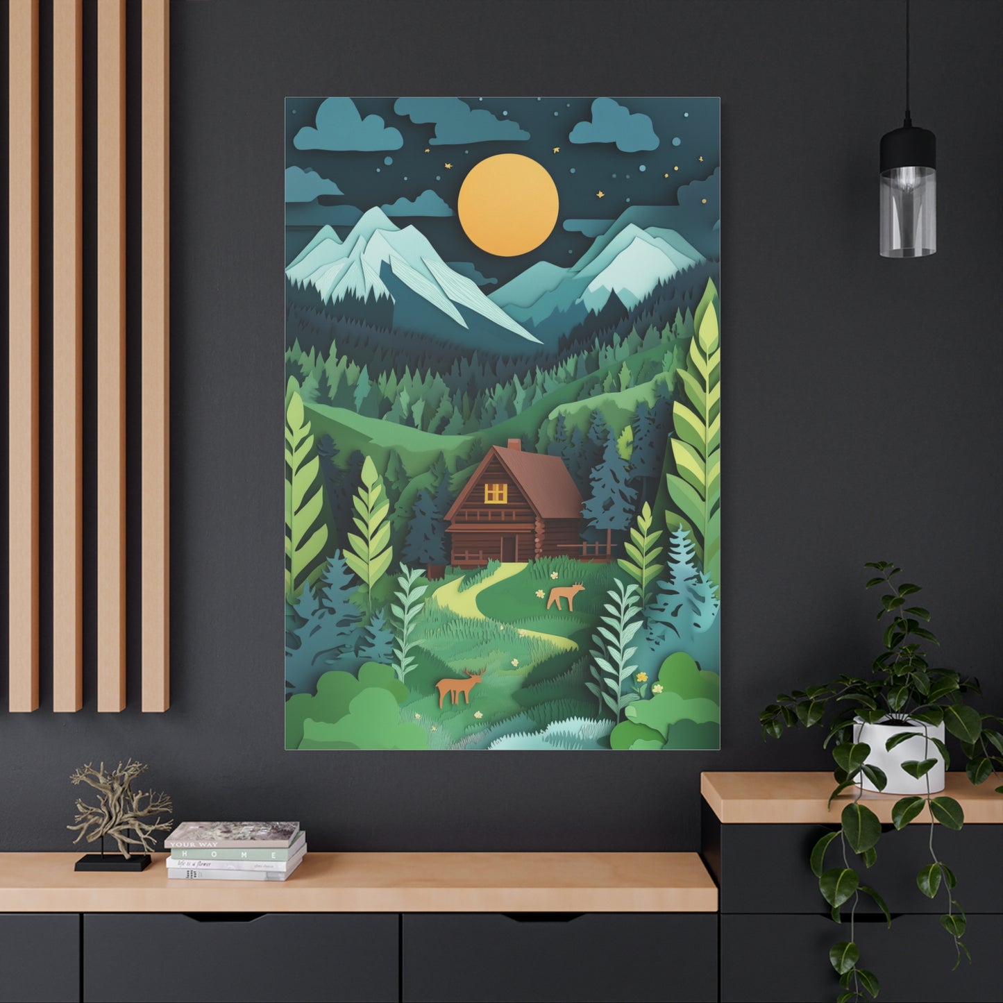 Évasion Nocturne en Montagne Féérique