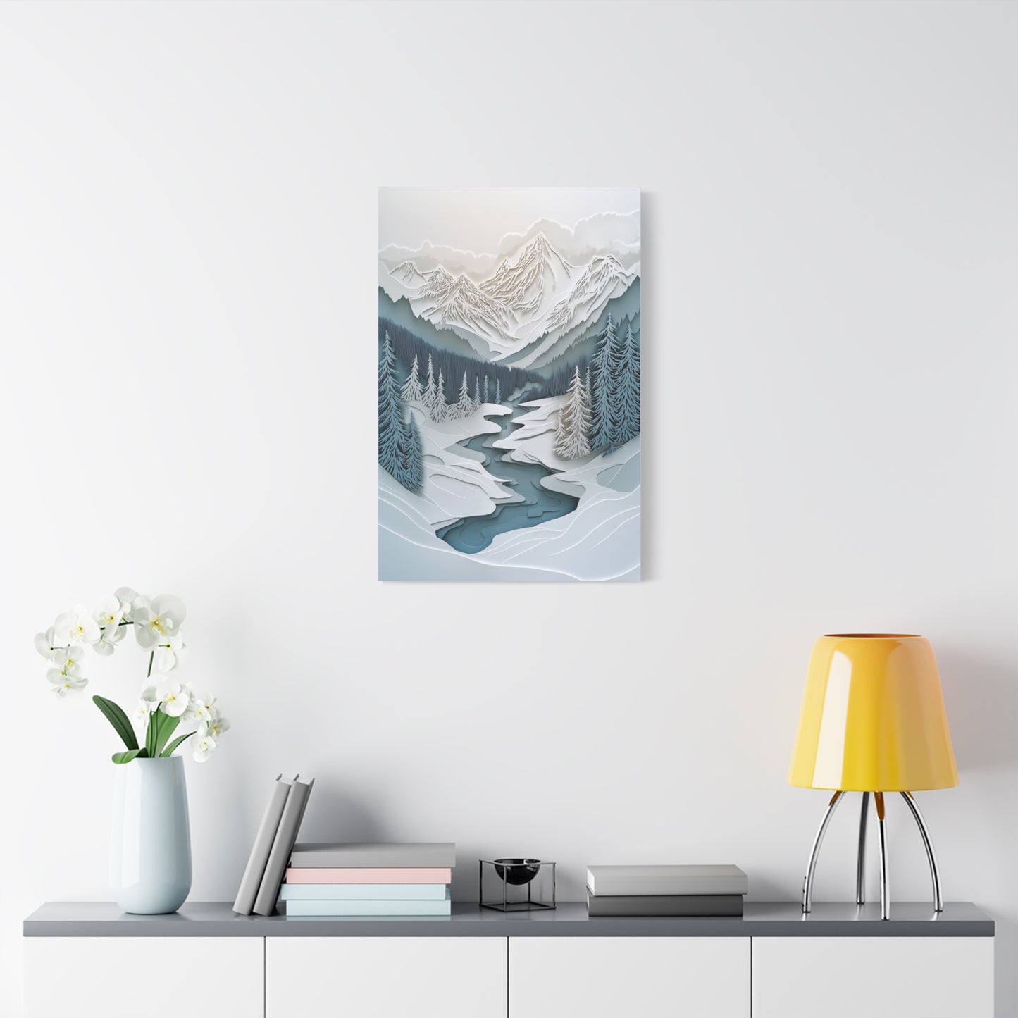 Magie Hivernale : Papier en Relief