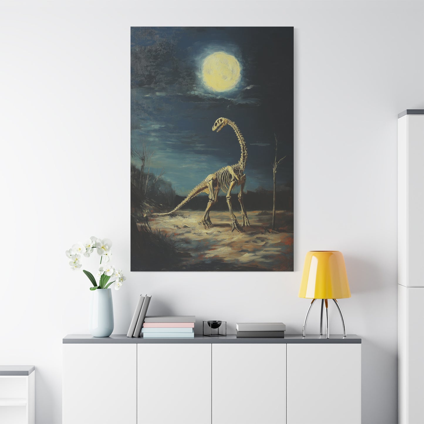 Réveil Mystique Sous la Lune Pâle