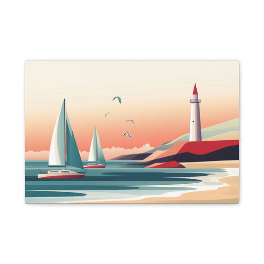 Évasion Nautique au Crépuscule Lumineux