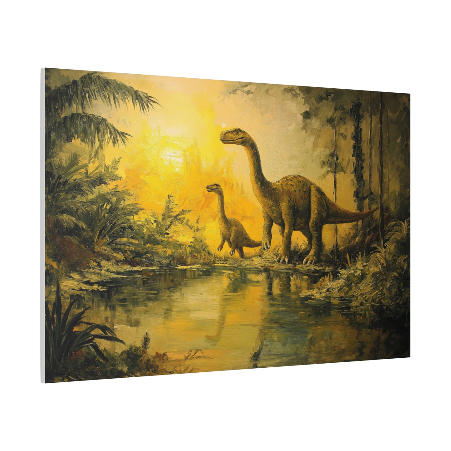 Éveil Jurassique au Lever du Soleil