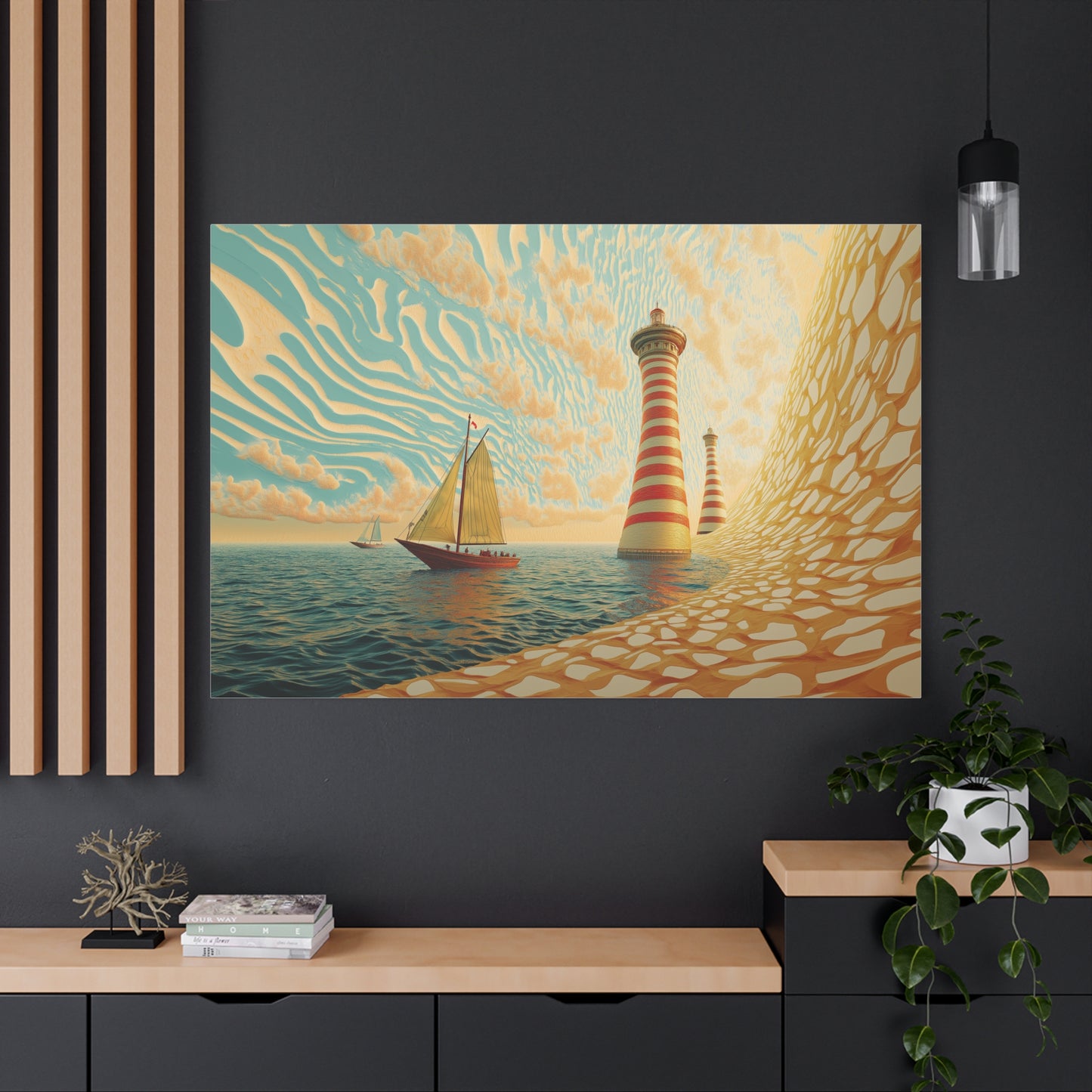 Voyage Onirique entre Vagues et Lumières