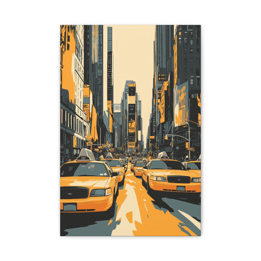 Taxis et gratte-ciels : New York vintage