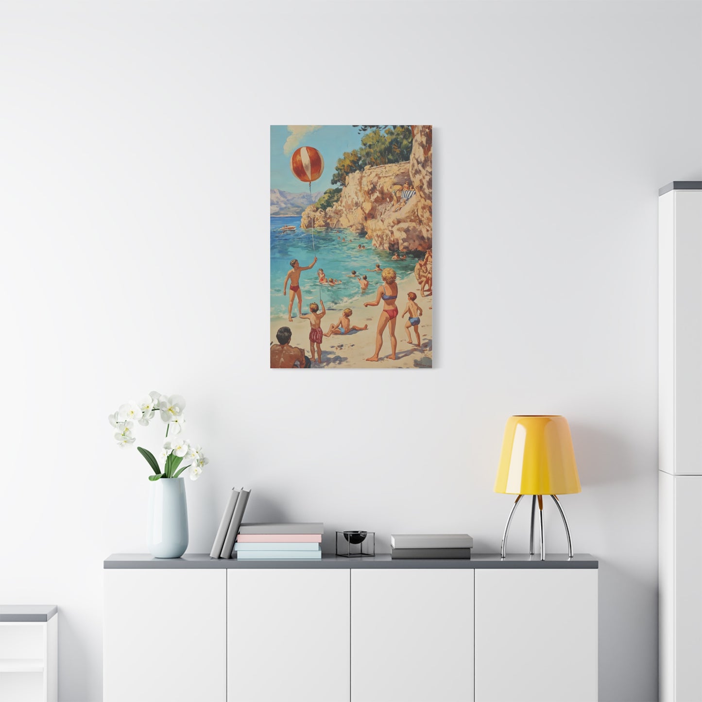 Évasion Ensoleillée sur la Plage Méditerranéenne
