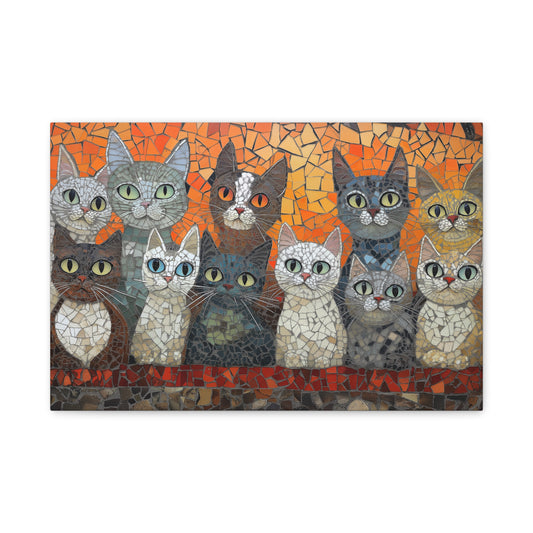 Mosaïque Féline