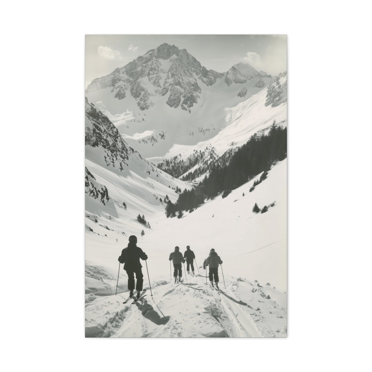 Aventure Hivernale dans les Alpes Éternelles