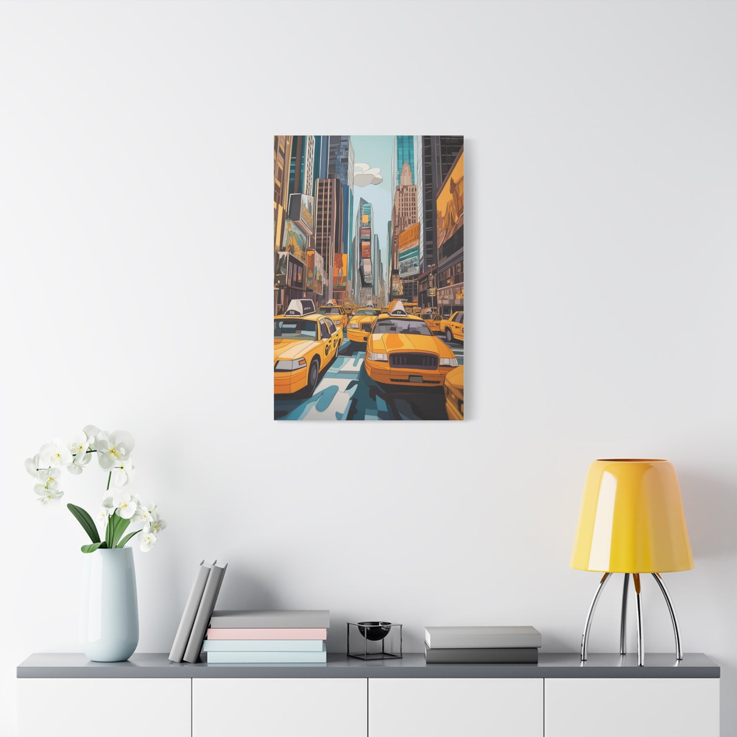 Vibrant New York : Taxis et Skylines