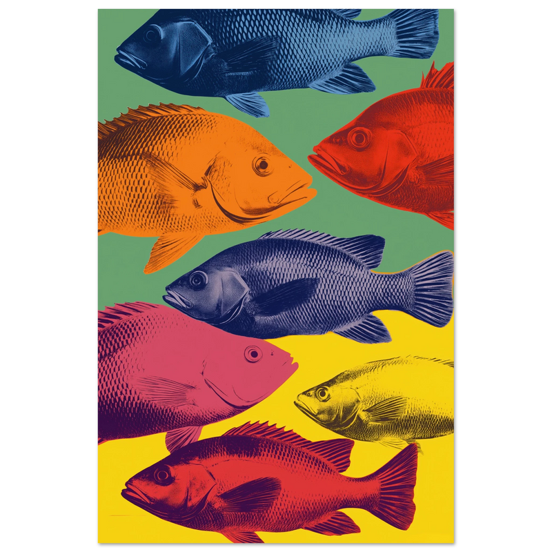 Les Sept Poissons de l'Apocalypse - œuvre