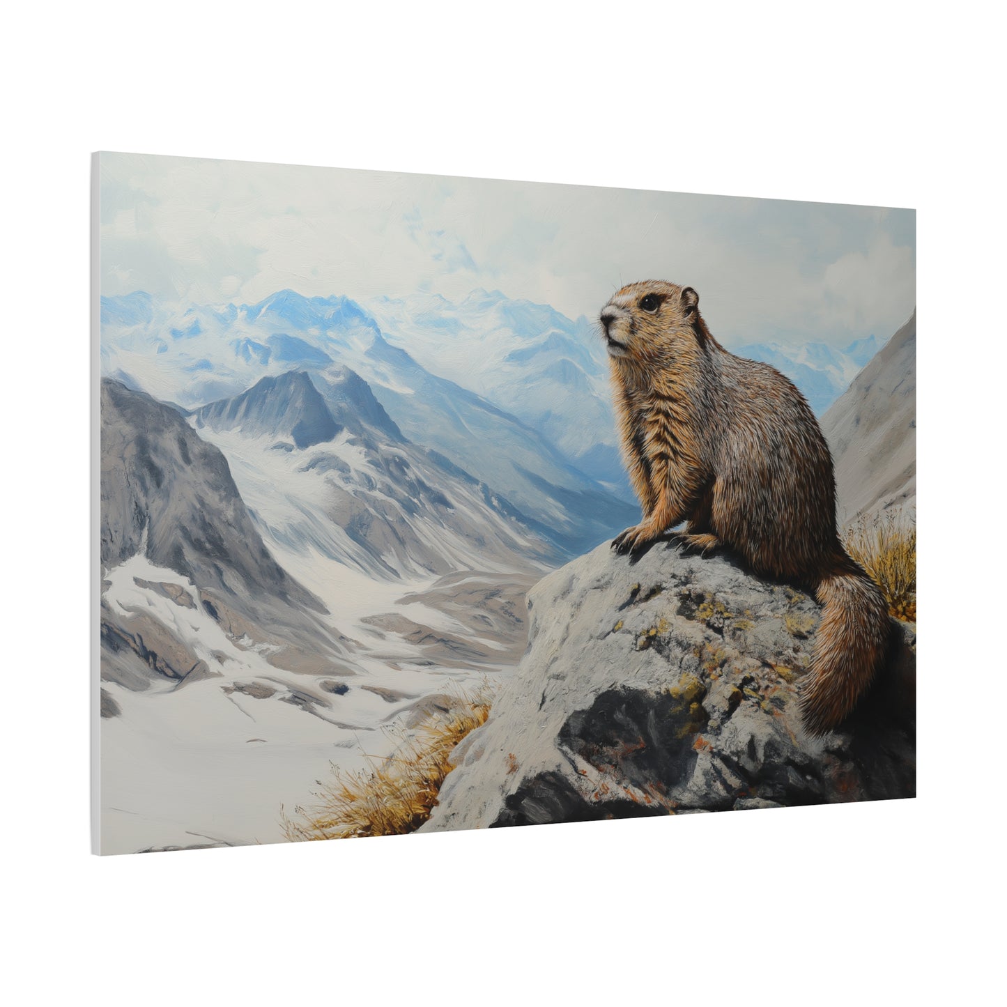 Marmotte Majestueuse des Sommets Alpins