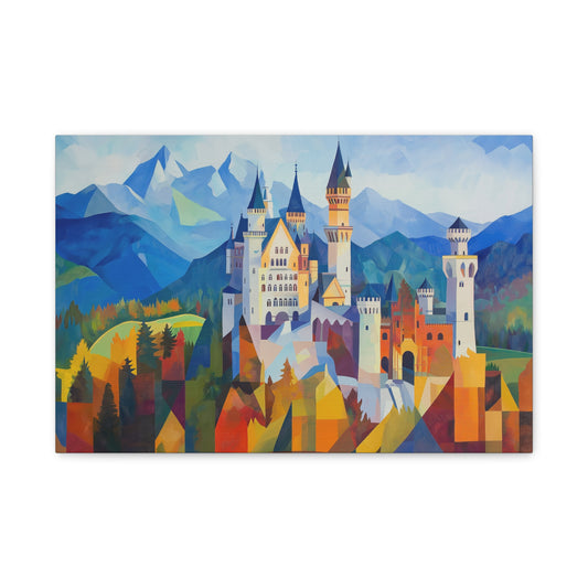 Rêverie Chromatique du Château de Neuschwanstein