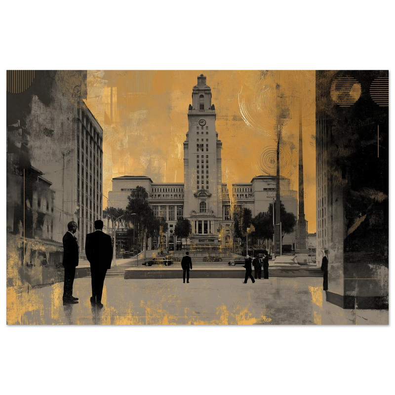 L'Heure d'Or du City Hall - œuvre