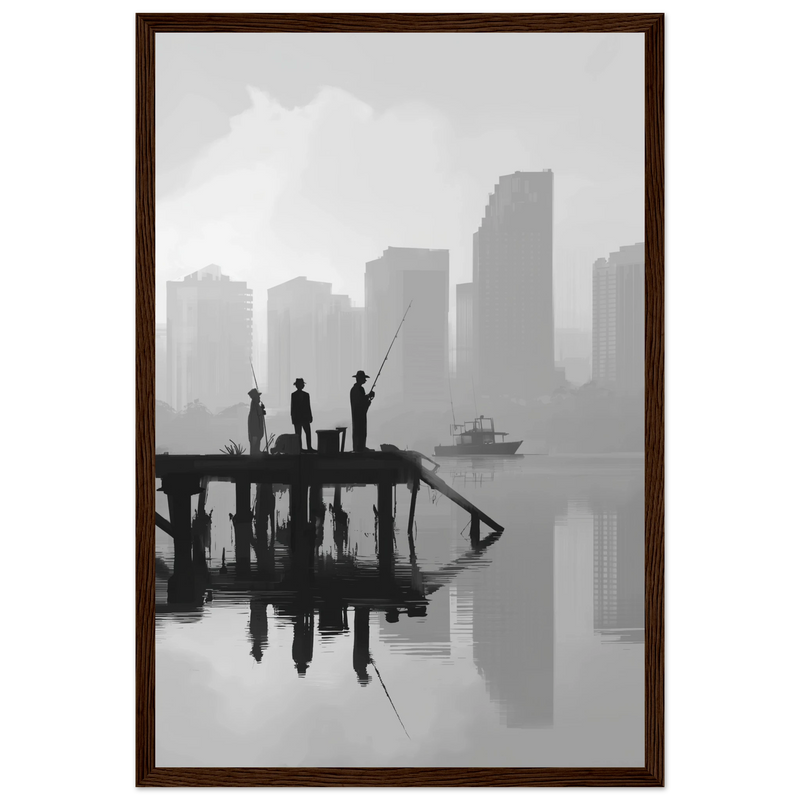Reflets en Noir et Blanc - œuvre