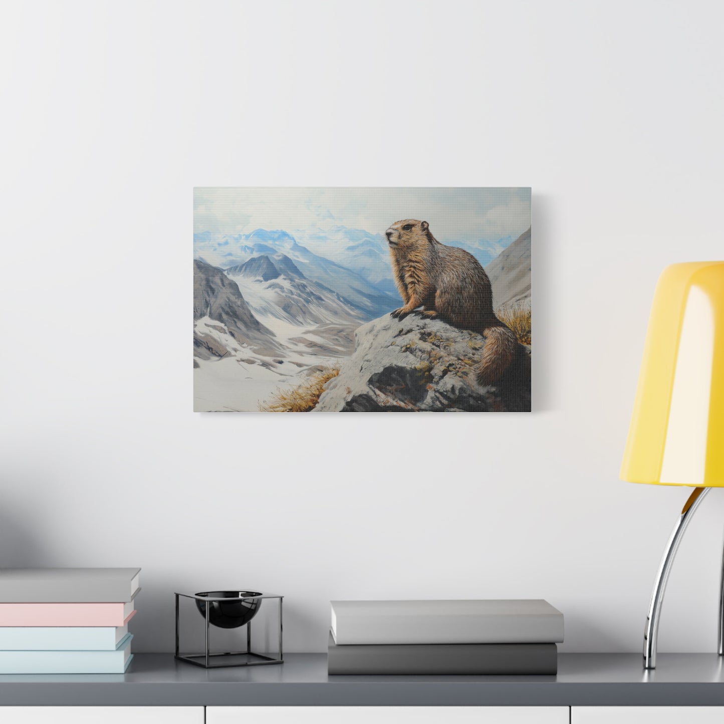 Marmotte Majestueuse des Sommets Alpins
