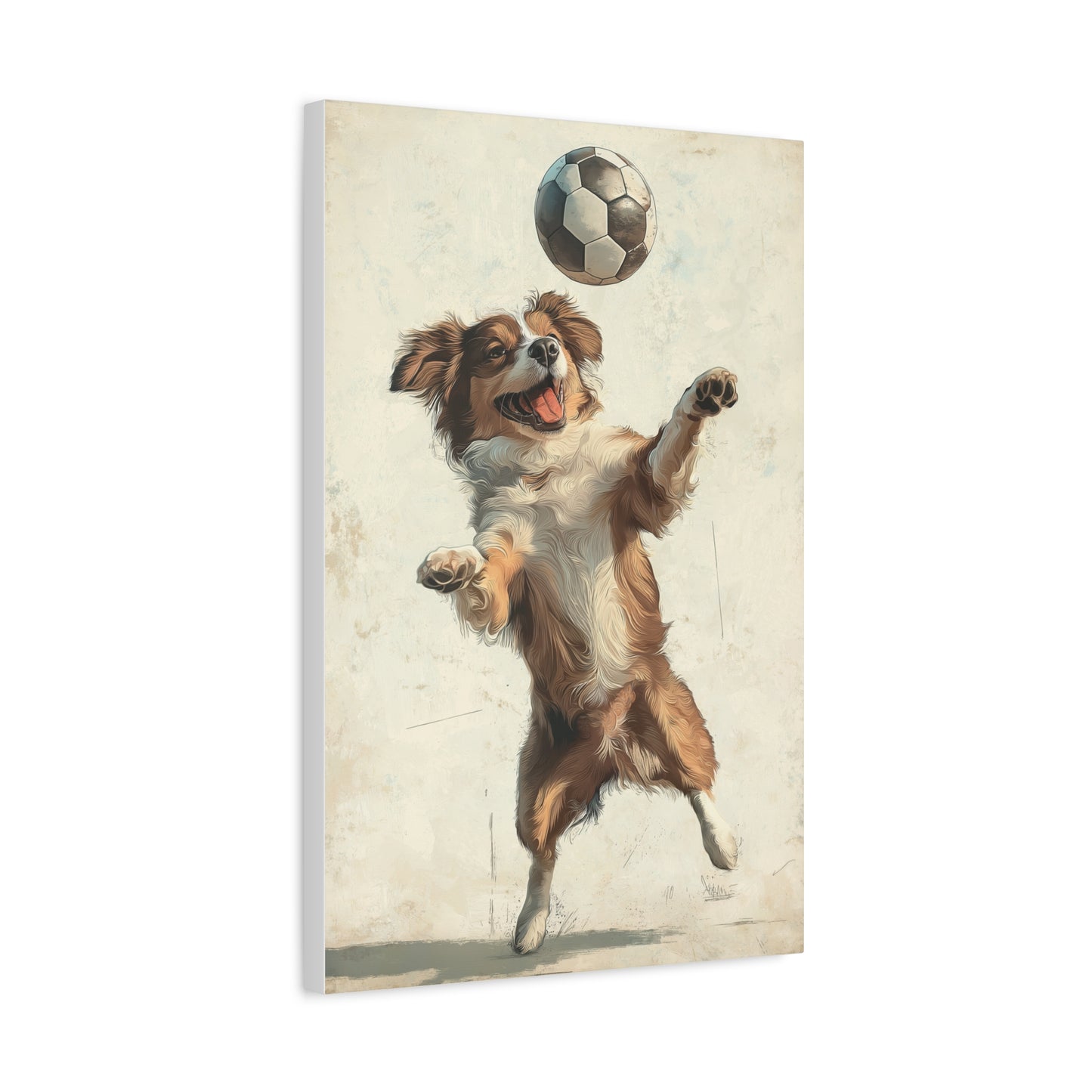 Champion de Football à Quatre Pattes