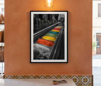 Arc-en-Ciel de Gelato Artisanal