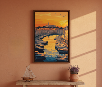 Chemin d'Or sur le Port
