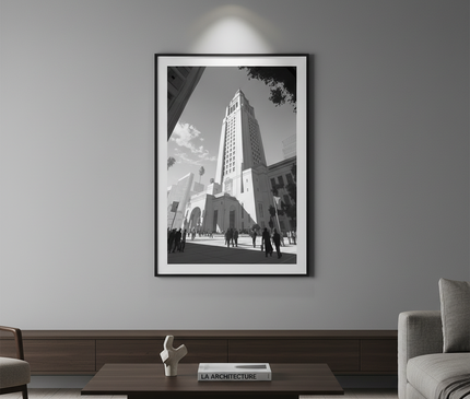 City Hall en Noir et Blanc