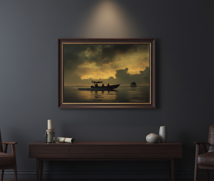Crépuscule de Stiltsville