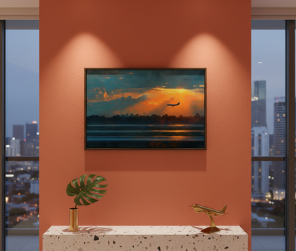 Décollage au-dessus de Miami
