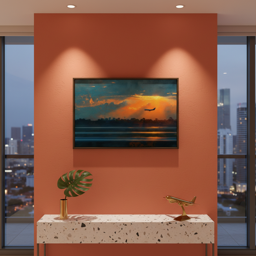 Décollage au-dessus de Miami