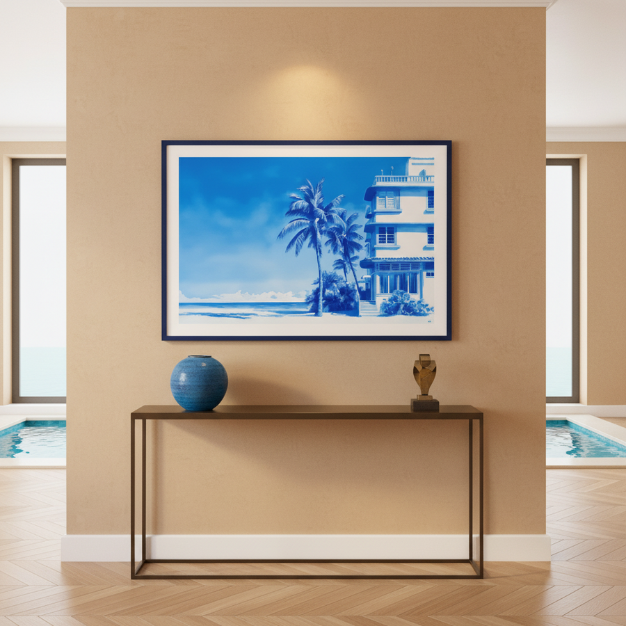 Miami Beach en Bleu d'Azur