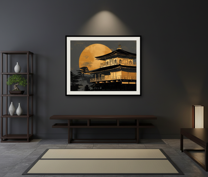 Nuit d'Or au Kinkaku-ji