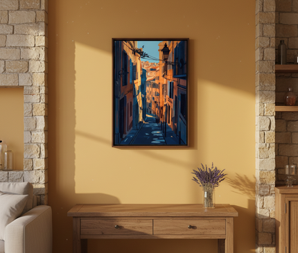 Ombre et Lumière dans les Ruelles du Panier