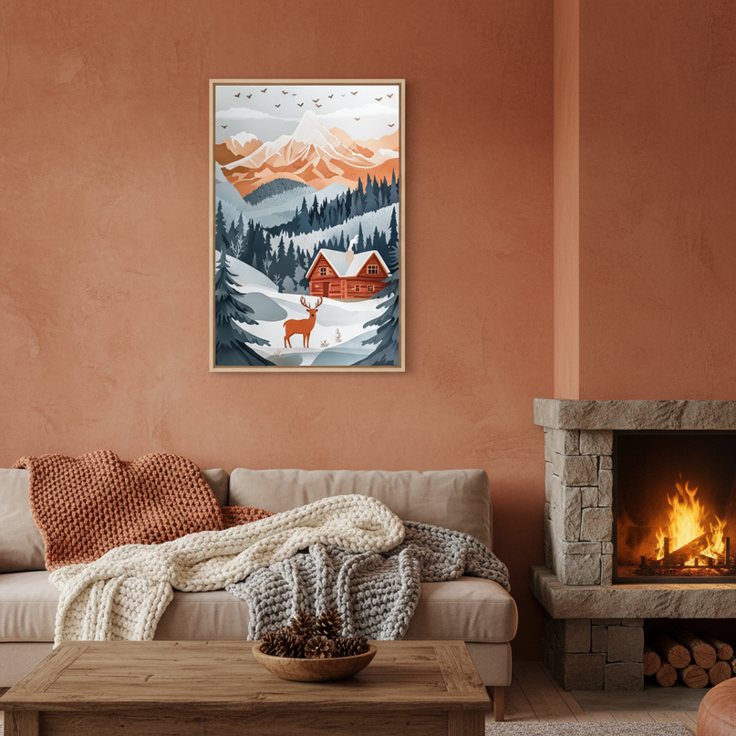 Refuge au Cœur de l’Hiver