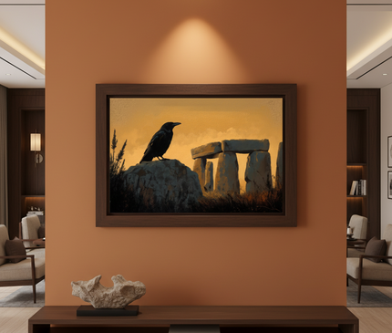 Stonehenge et son Gardien à Plumes