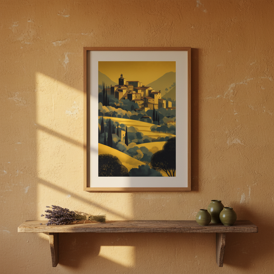 Village Doré de Toscane