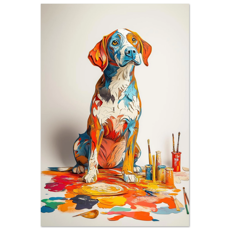 Palette Canine - œuvre