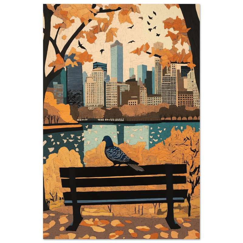 Le Pigeon de Central Park - œuvre