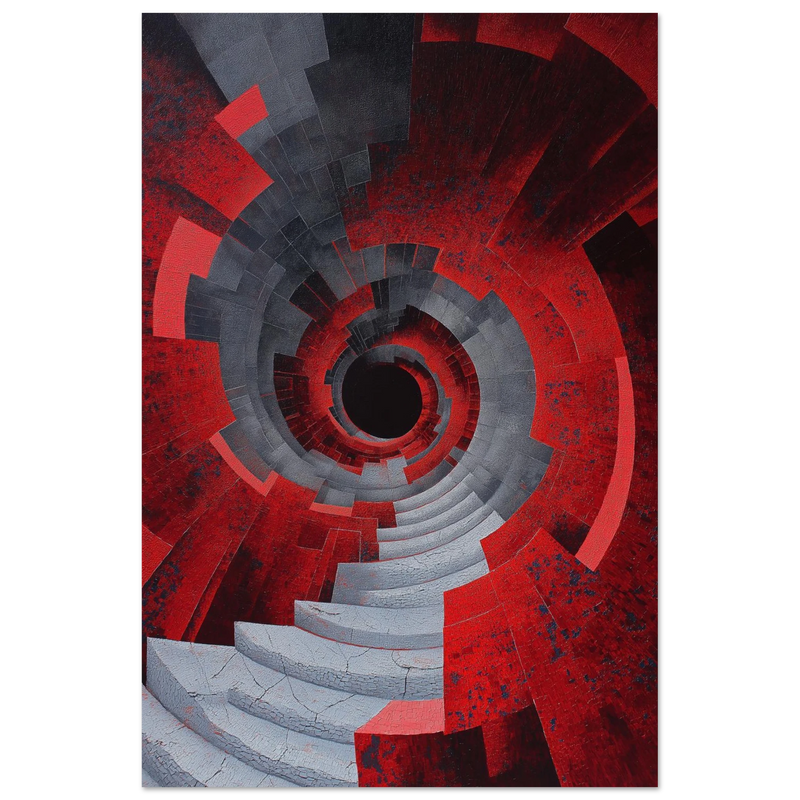 Vortex Ascensionnel dans Tourbillon Architectural - œuvre