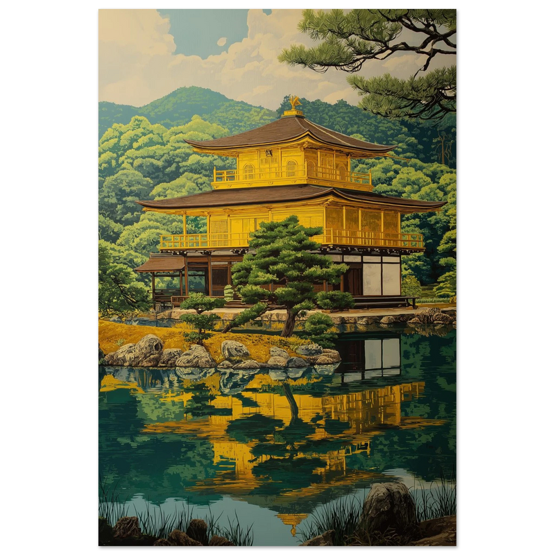 Kinkaku-ji, Reflet d'Éternité - œuvre