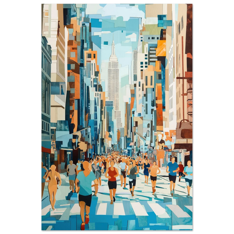 Marathon de New York - œuvre